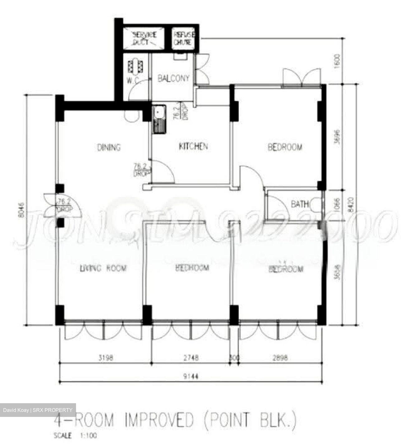 Blk 15 Beach Road (Kallang/Whampoa), HDB 4 Rooms #636372481